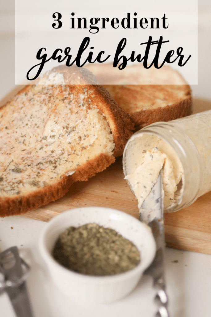 Garlic Herb Butter {3-Ingredients!} - Thriving Home